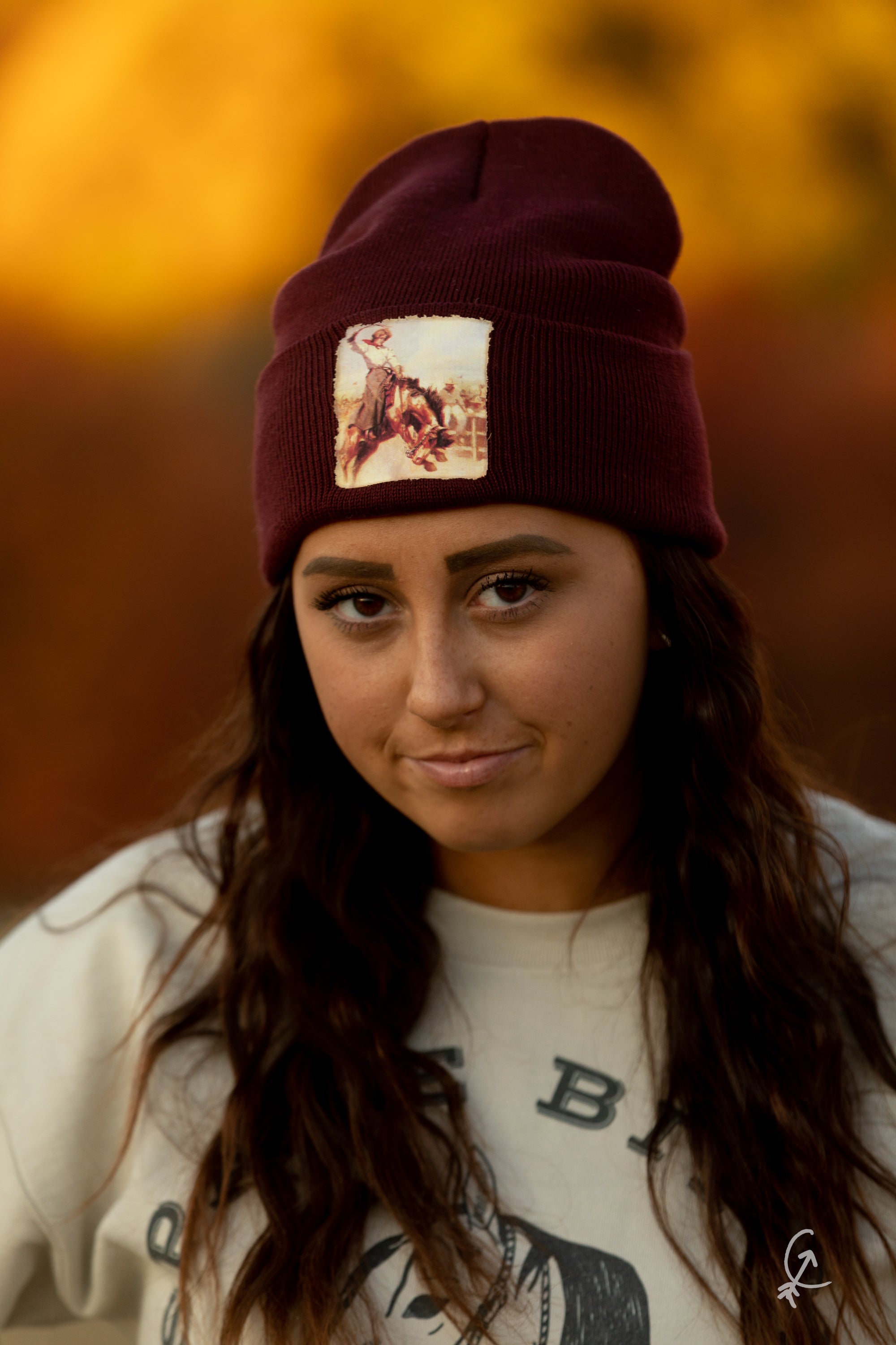 Maroon Cowgirl Bronc Rider Beanie Sagebrush Dolls maroon-cowgirl-bronc-rider-beanie-sagebrush-dolls