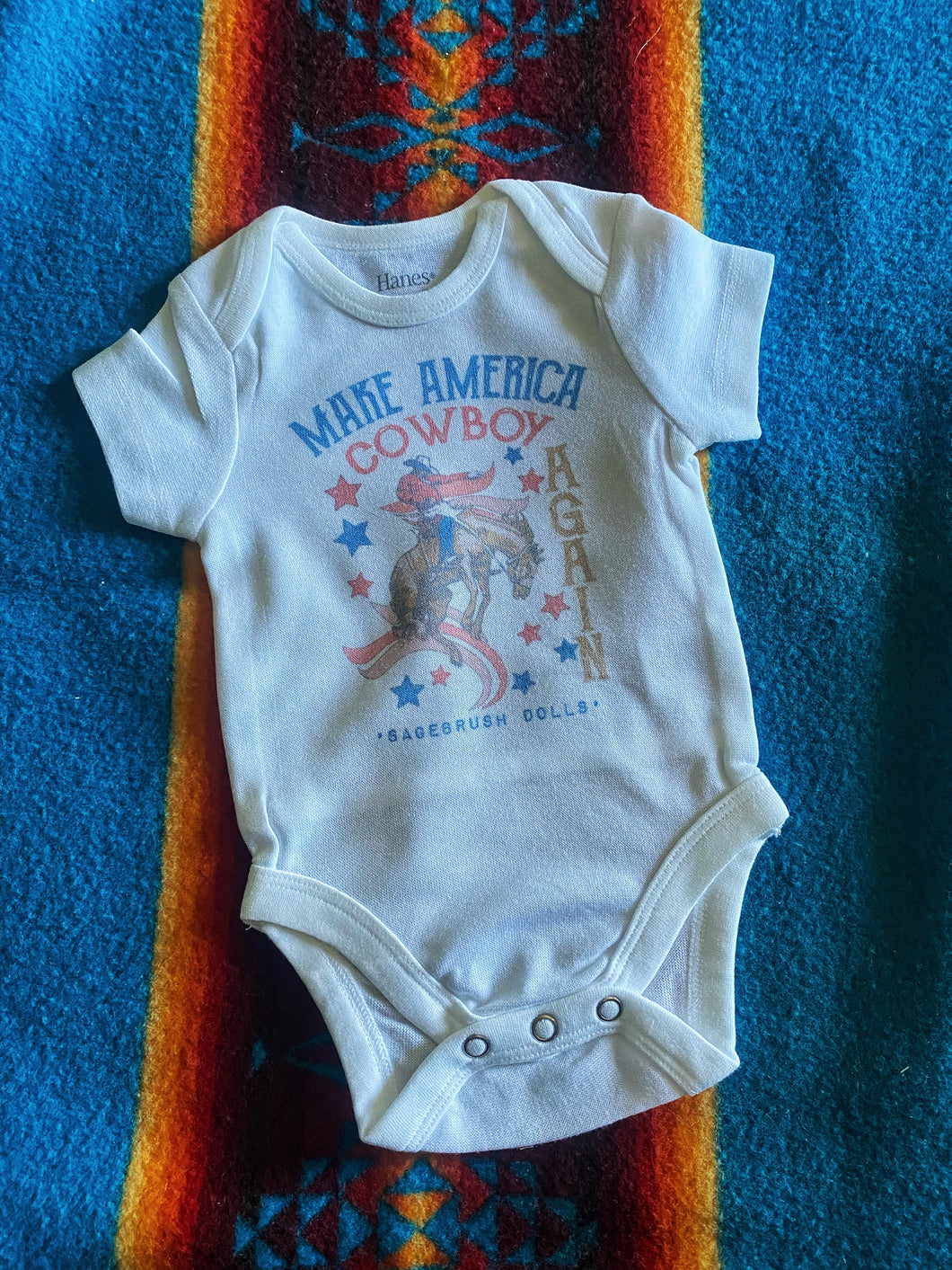 Make America Cowboy Again Onesie