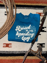 Load image into Gallery viewer, Raised in the Branding Trap Sweatshirt
