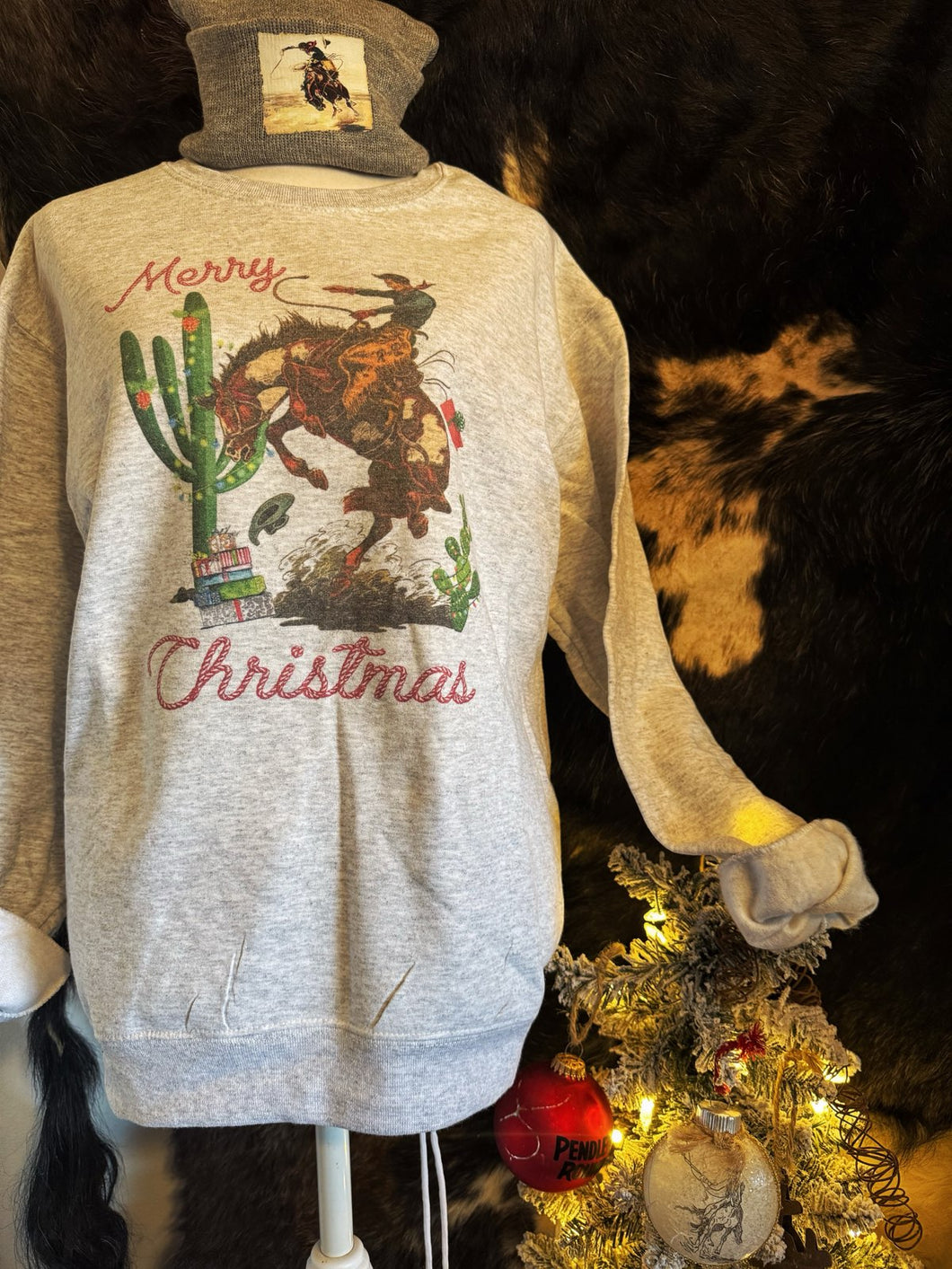 Merry Christmas Bronc