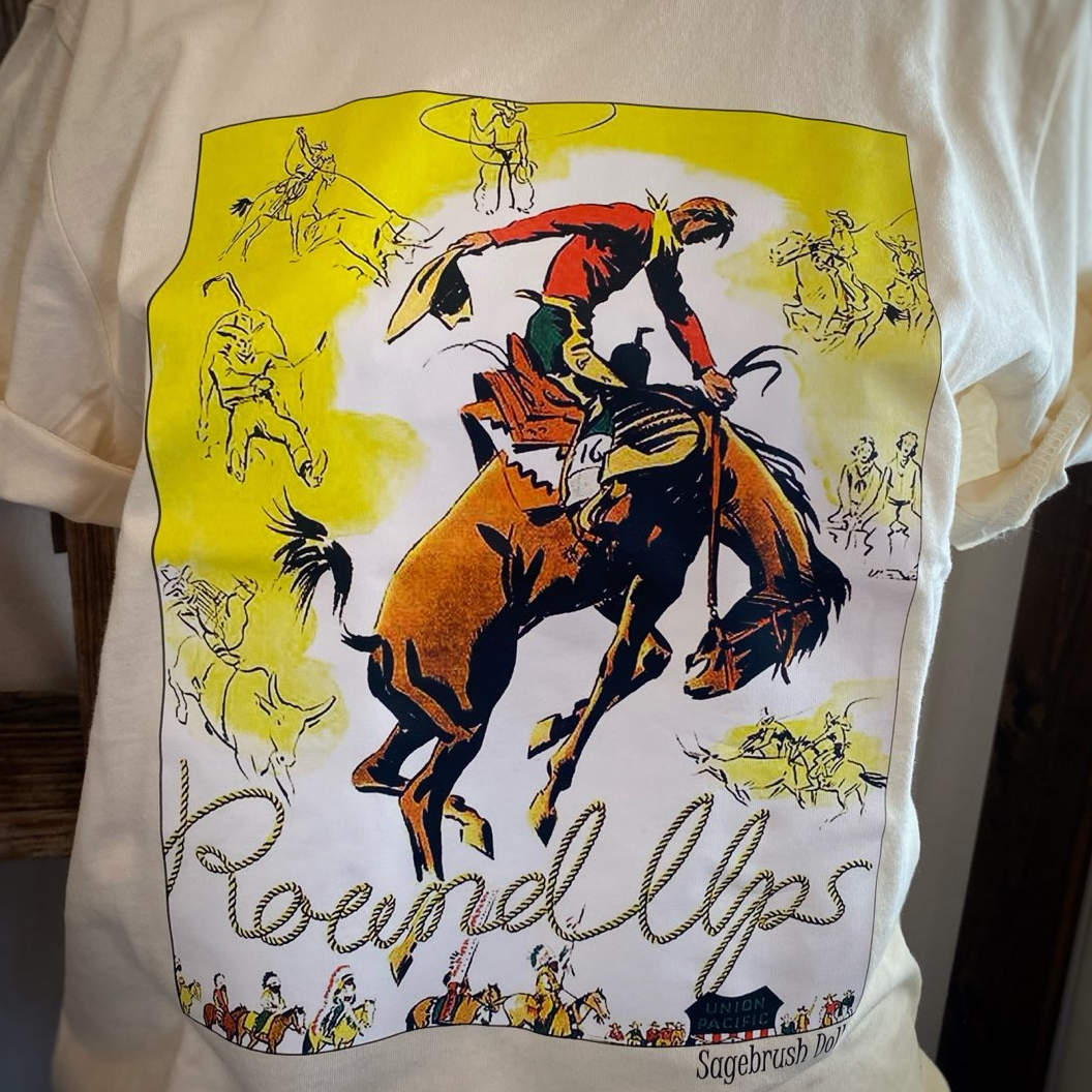 Round Ups Bronc Tee & Sweatshirt