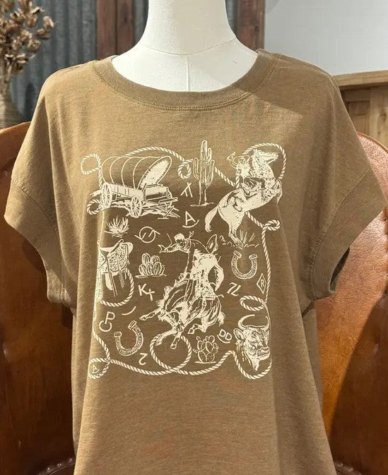 Wild West Storyboard Tee