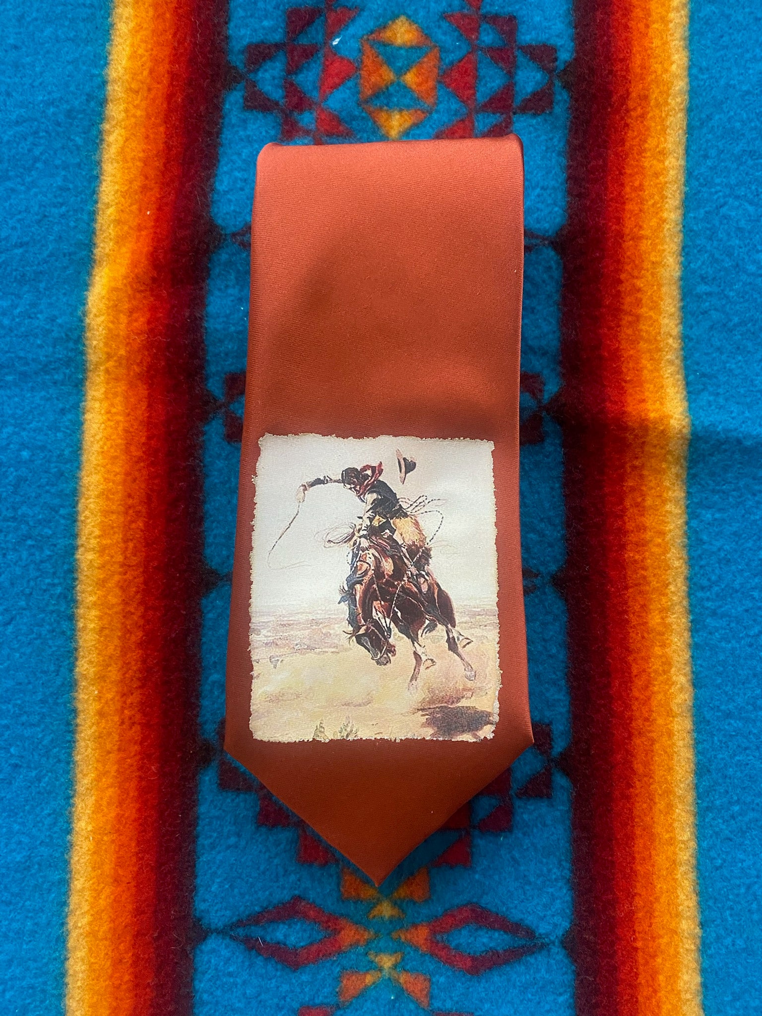 Solid Cinnamon Rust Charlie Russell Bronc – Sagebrush Dolls